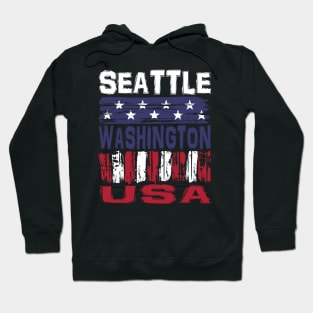 Seattle Washington USA T-Shirt Hoodie